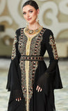 Black and Gold Kaftan