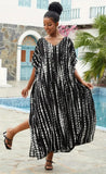 Black and White Kaftan