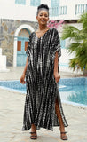Black and White Kaftan