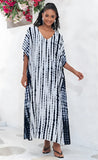 Black and White Kaftan