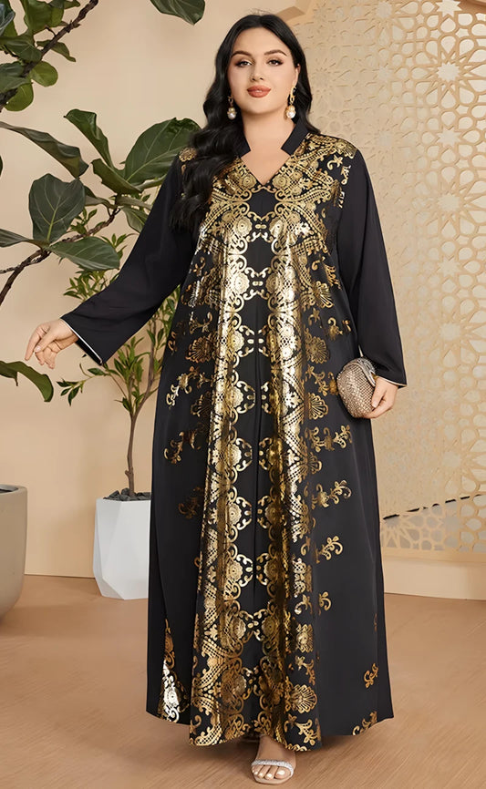Black Moroccan Kaftan