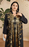 Black Moroccan Kaftan