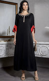 Black Silk Kaftan