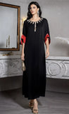 Black Silk Kaftan