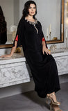 Black Silk Kaftan