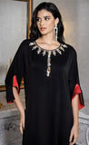Black Silk Kaftan