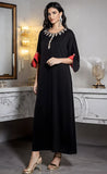 Black Silk Kaftan