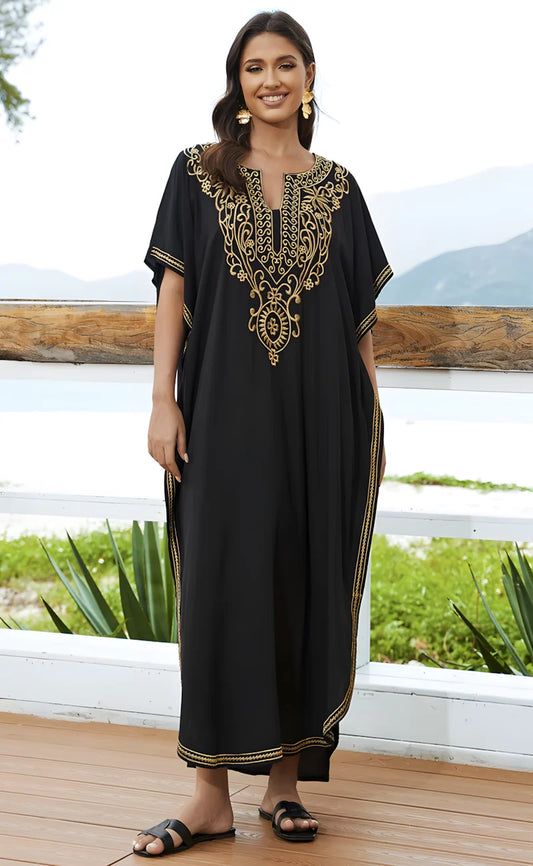 Chikankari Kaftan