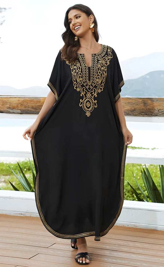 Chikankari Kaftan
