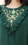 Embellished Kaftan Maxi Dress