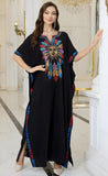 Embroidered Cotton Kaftan