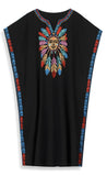 Embroidered Cotton Kaftan