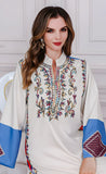 Embroidery Kaftan Dress