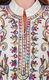 Embroidery Kaftan Dress