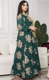 Feather Sleeve Kaftan