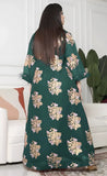 Feather Sleeve Kaftan