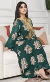 Feather Sleeve Kaftan