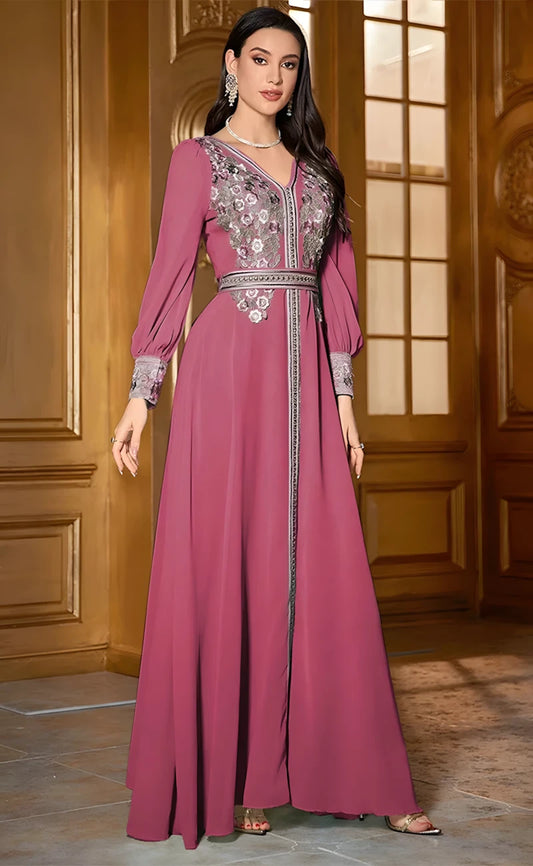 Hot Pink Kaftan