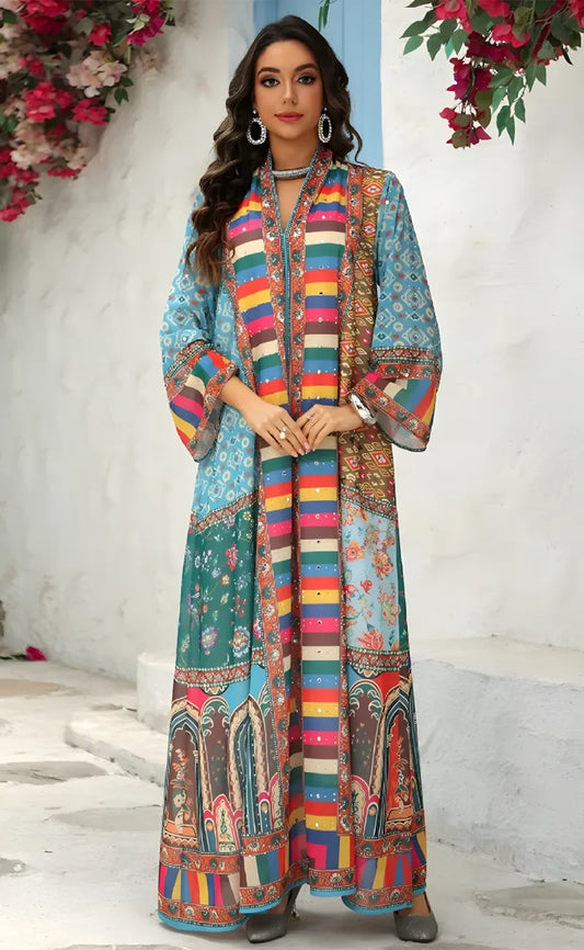 Indo Western Kaftan Dress