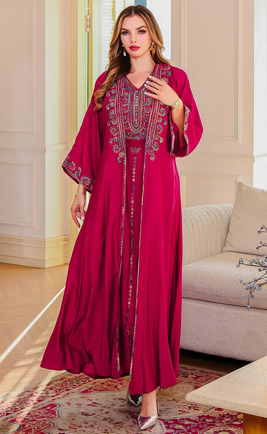 Moroccan Kaftan Red