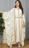 Moroccan Kaftan White