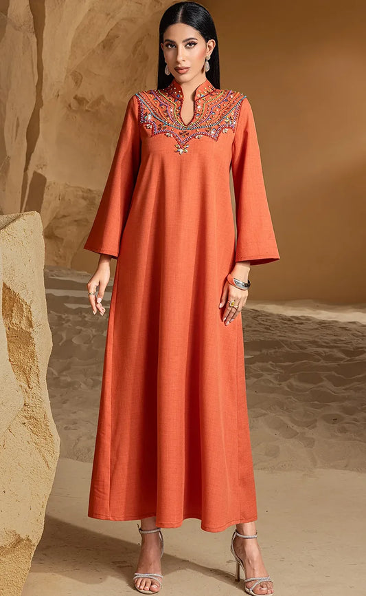 Orange Kaftan