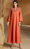 Orange Kaftan